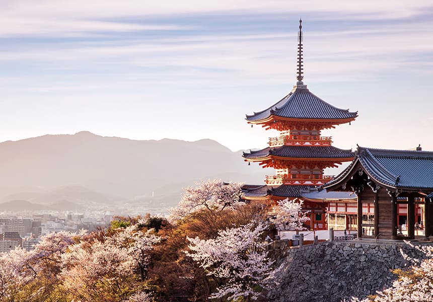 Kiyomizu-dera Temple - Japan Cherry Blossom Guide | japanese cherry blossom festival